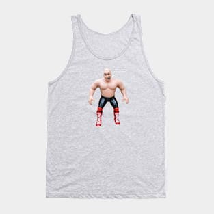 LeJeNdary Wrestling Figures Podcast Green Tongue Tank Top